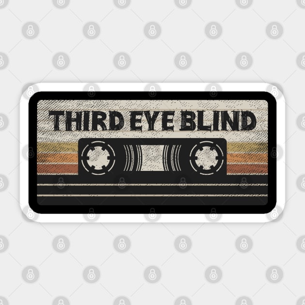 Third Eye Blind Mix Tape Sticker by getinsideart